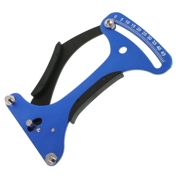 OUNONA Blue Bike Spoke Tension Meter Tool Made of Aluminum Alloy for Accurate Measurements Lightweight