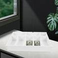 thumbnail image 5 of KAKOWELY money saving organizer Cash Drawer Tray with Coin Organizer Money Tray Cash Insert Tray Portable Currency Compartment Storage Box Organizer for Bill Currency, 5 of 5