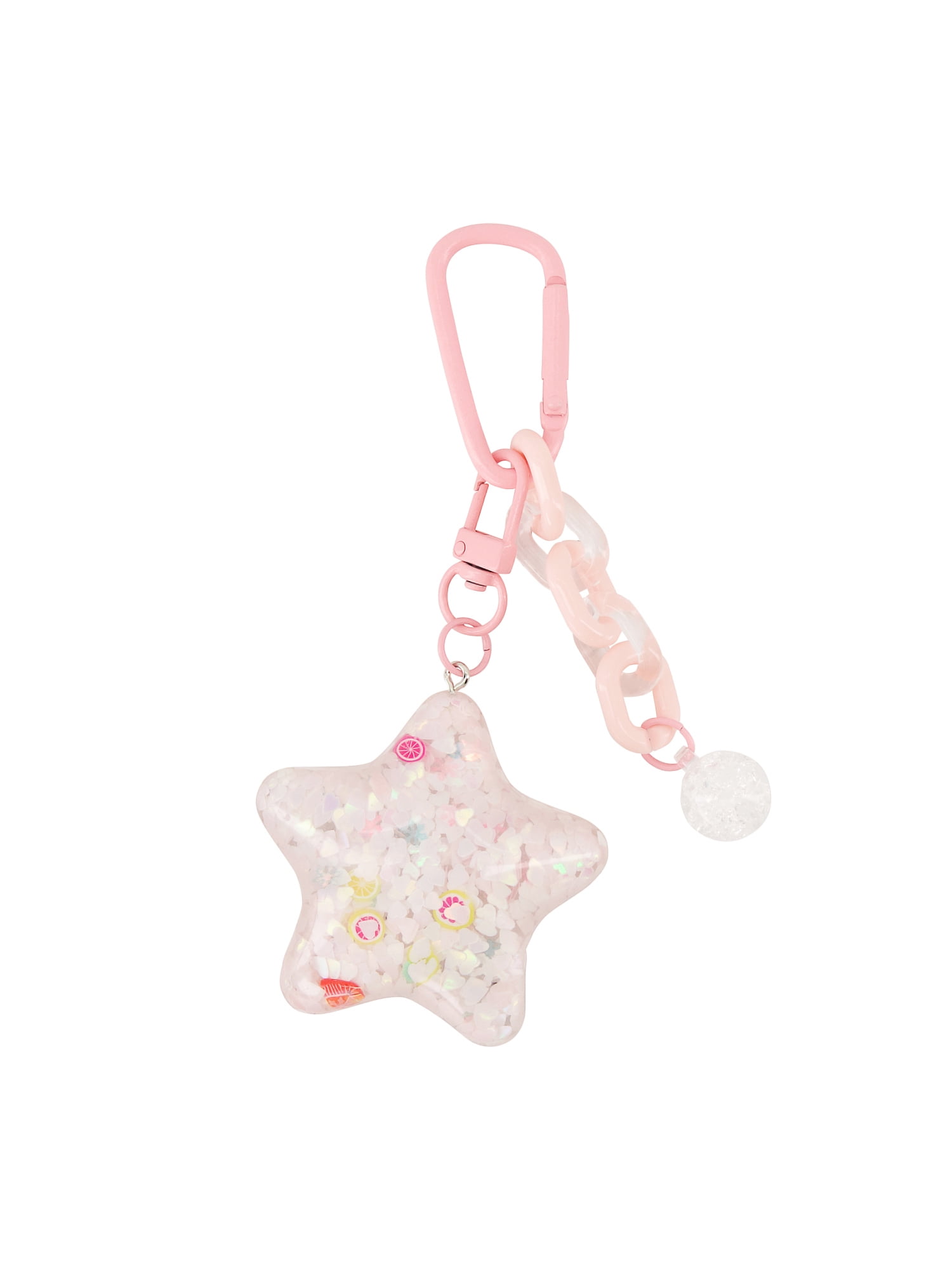 Claire's Bag Charm - Pink Star
