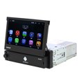 thumbnail image 1 of Reemplazo para Android 8.1 Single Din Car 7 pulgadas HD Pantalla táctil MP5 Navegación WiFi Mirror Link + Cámara de visión trasera Combinaciones de reproductor de DVD/TV para coche sin cámara y negro, 1 of 1