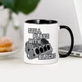 thumbnail image 3 of CafePress - Still Plays With Blocks - 11 oz Ceramic Mug - Novelty Coffee Tea Cup, 3 of 4