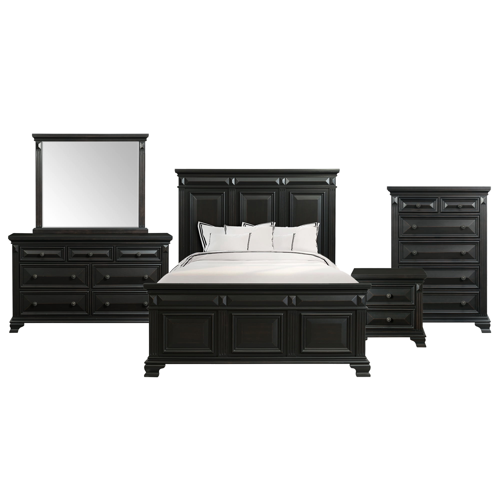 Picket House Furnishings Trent King Panel 5PC Bedroom Set