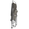 thumbnail image 3 of Lafuma Fauteuil Inclinable de Camping Pliable Rembourré en Maille Alu Cham, Taupe, 3 of 6