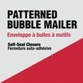 thumbnail image 2 of Formit Patterned Bubble Mailer 10.5" x 15", 2 of 5