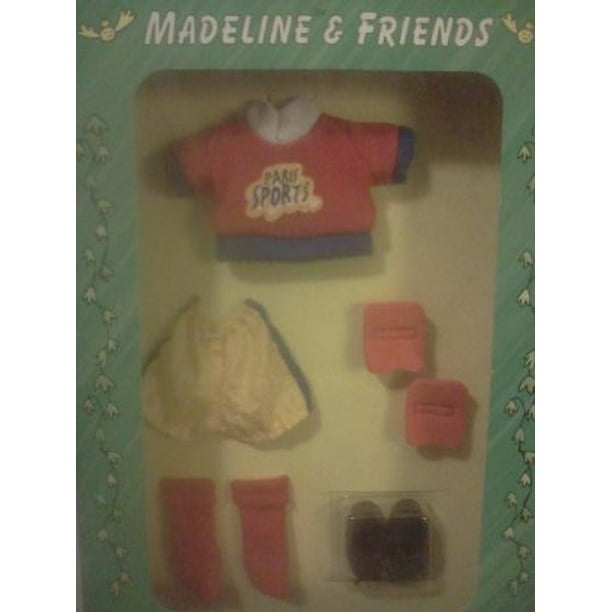 Madeline et amp; Tenue de football de poupées articulées Friends