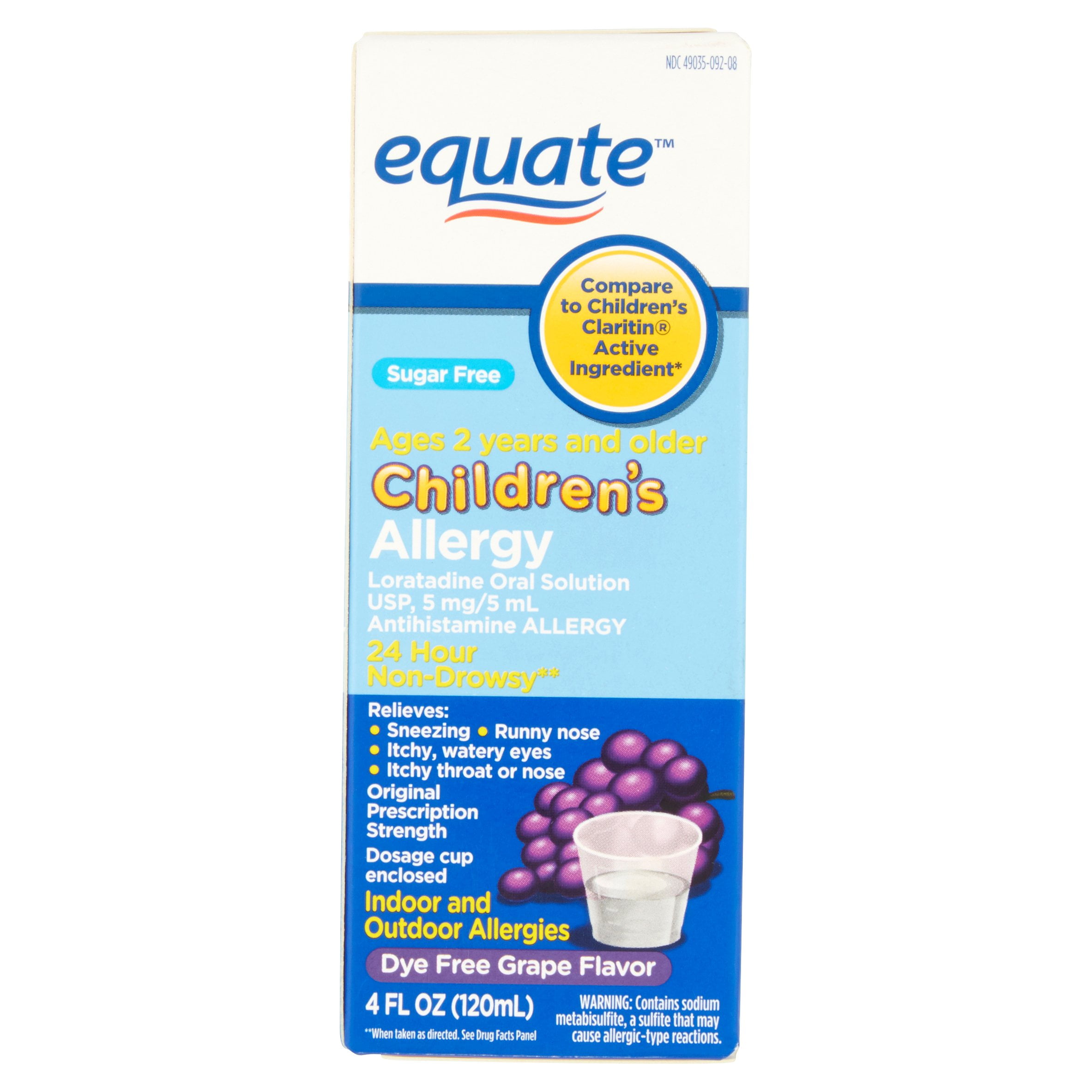 Claritin for one year old 9 year old