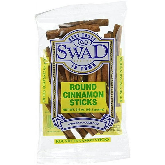 Great Bazaar Swad Round Cinnamon Stick, 3.5 Ounce