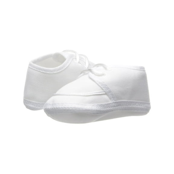 Little Things Mean A Lot 5GBBAS02 Boys Gabardine Lace-up Shoe - Size 2 - Fits 3-6 Month