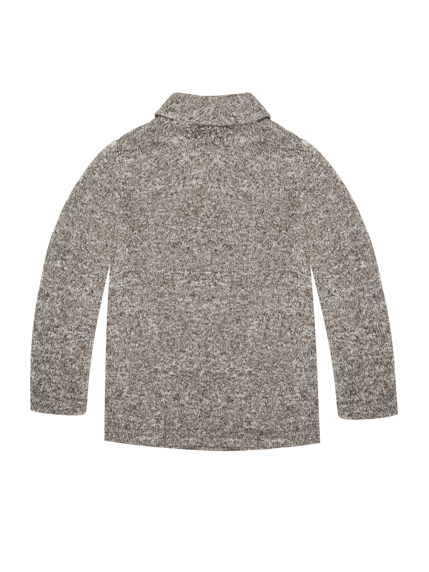 Wonder Nation Boys Shawl Neck Fleece Pullover Sweater, Sizes 4-18 & Husky