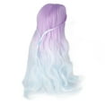 thumbnail image 3 of 1/3 Ball Jointed Doll Wig, Soft High Temperature Silk Long Curly Hair, Simulation Scalp Doll Replacement Hair Wig with Elastic Inner Net, for 21-24cm Dolls, 3 of 7