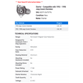 thumbnail image 2 of Starter - Compatible with 1993 - 1998 Jeep Grand Cherokee 1994 1995 1996 1997, 2 of 2
