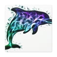 thumbnail image 3 of Dolphins in the Ocean - Canvas, 3 of 25