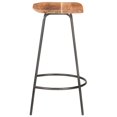 thumbnail image 3 of vidaXL Bar Stools 2 pcs Solid Acacia Wood, 3 of 5