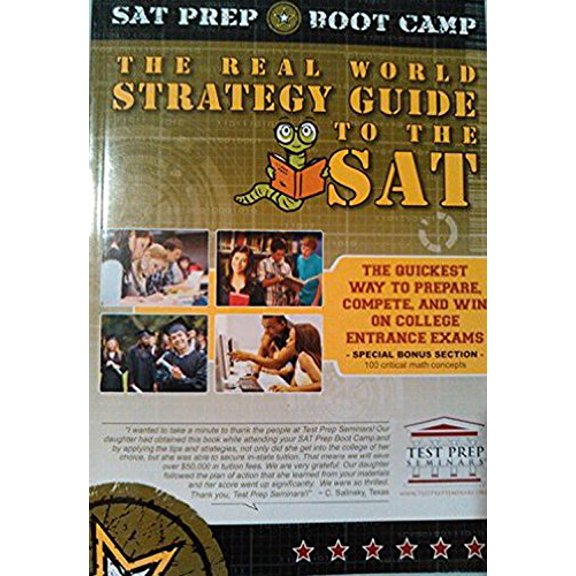Pre-Owned SAT Prep Boot Camp The Real World Strategy Guide To The SAT