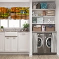 thumbnail image 5 of LALILO Kitchen Curtains and Valances Set of 3 36" Colorful Window Treatment Tiers for Window Decor, 5 of 5