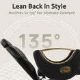 thumbnail image 3 of Black Salon Barber Chair, Styling Chair for Hair Stylist, Hydraulic Barber Chair Hair Chair Height Adjustable, 360° Swivel, Beauty Salon Spa Equipment, All Purpose Salon Chair Equipment, 3 of 8
