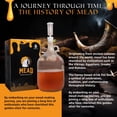 thumbnail image 5 of VineLabs Honey Mead Making Kit with Yeast and Starter Home Brew Accessories, Reusable, Step-by-Step Brewing Process, 1 Gallon, Made in the USA, 5 of 5