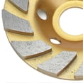 thumbnail image 4 of Disque de meulage diamanté segmenté de 4 pouces pour béton et pierre, 4 of 4
