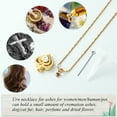 thumbnail image 4 of Cremation Jewelry Heart Urn Necklace for Women Birthstone Memorial Jewelry Pendant for Ashes for Human Pet, 4 of 5