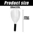 thumbnail image 2 of 3 Pcs Barber Salon Face Shield, Plastic Hairdressing Haircut Face Mask, Reusable Hairspray Shield, 2 of 5