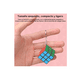 thumbnail image 4 of 50 Llavero Cubo Rubik 3x3 Mayoreo Fiestas Cumpleaños colores morado azul rosa, 4 of 5