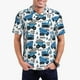 thumbnail image 1 of Fotbe Blue Excavator Camiseta Polo de Golf para Hombre con Estampado – Camisa Deportiva Transpirable con Cuello Abotonado-X-Large, 1 of 6