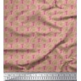 thumbnail image 1 of Soimoi Poly Georgette Fabric Floral & Tree Print Sewing Fabric Yard 42 Inch Wide, 1 of 1