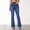 Light Blue, variant on Frostluinai Bootcut Jeans for Women High Waisted Casual Denim Leggings Distressed Bell Bottom Jean Pants Comzy Business Work Jeans with Pocket