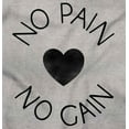 thumbnail image 2 of Pain No Gain Motivational Workout Girls Kids T Shirt Tees Teen Brisco Brands L, 2 of 6