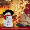 thumbnail image 4 of Singing and Dancing Snowman Plush Toy for Christmas, Animated Stuffed Decoration with 6 Christmas Songs, 4 of 5