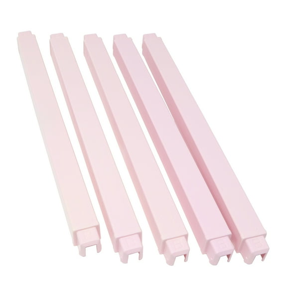 Replacement Parts for Barbie Doll Dreamhouse Doll house Playset HMX10 - Replacement Set of 5 Five Pink Columns