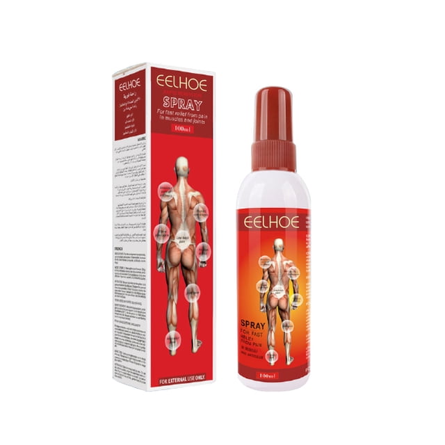100 ml Articulaciones y músculos - Spray para aliviar el dolor - Alivio del dolor muscular y articular - Spray para aliviar el tendón, Spray para aliviar el dolor en las articulaciones kaili Sencillez