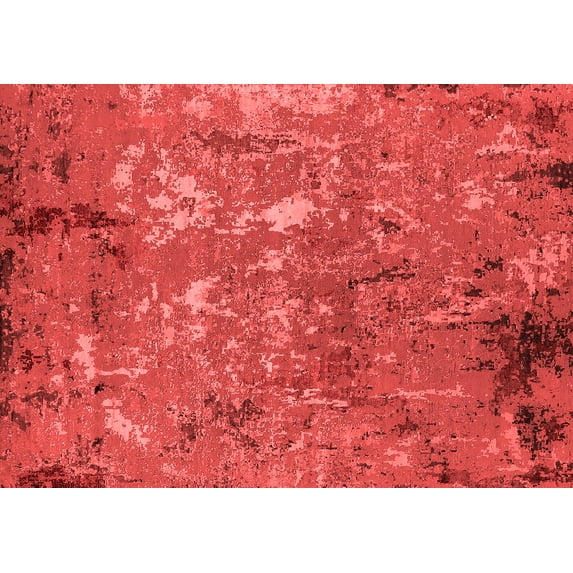Ahgly Company Indoor Rectangle Oriental Red Industrial Area Rugs, 8' x 12'