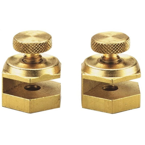 General Tools - 803 - Solid Brass Stair Gauge Set - 1 Pair
