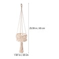 thumbnail image 2 of unbranded Cesta Colgante Beige De De Resistente Para Almacenamiento Y, 2 of 7