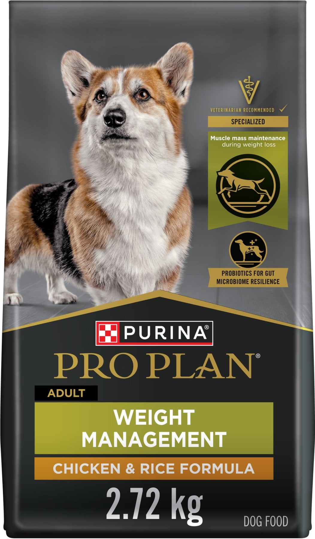 Purina Pro Plan Weight Management Chicken & Rice Formula Dry Dog