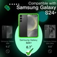 thumbnail image 2 of JETech Wallet Case for Samsung Galaxy S24+ / S24 Plus 5G, Shockproof PU Leather Magnetic Flip Cover with Card Holder, Stand Feature and Full Camera Protection (Midnight Green), 2 of 6