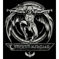 thumbnail image 2 of Women's Marvel: Moon Knight Ancient Statue  Graphic Tee Black Small, 2 of 4