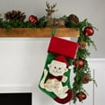 thumbnail image 5 of Large Christmas Cat Stocking Ornament Pet Themed Holiday Stocking for Christmas Trees, Fireplace Mantels & Christmas Eve Decor, Soft Material Suitable for Pet Lovers & Festive Decor, 16.9*7.5in, A, 5 of 6