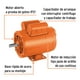 thumbnail image 2 of Motor eléctrico monofásico de 1 1/2 HP alta velocidad TRUPER MOE-1-1/2A, 2 of 3