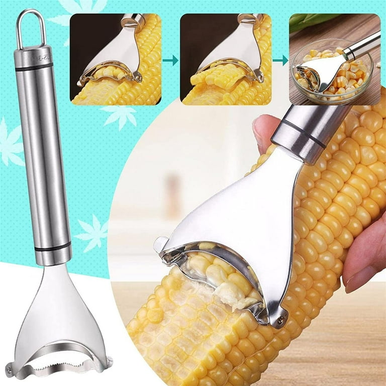 WNG Kitchen Gadgets 430 Stainless Steel Corn Shavel Peeler Corn