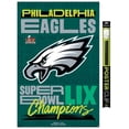 thumbnail image 1 of Logo de l'équipe NFL Philadelphia Eagles - Super Bowl LIX, 1 of 4