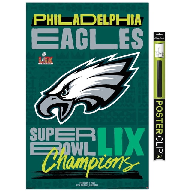 Logo de l'équipe NFL Philadelphia Eagles - Super Bowl LIX
