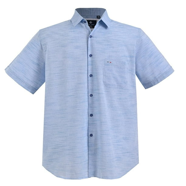 Camisa casual manga corta Michel Blanc