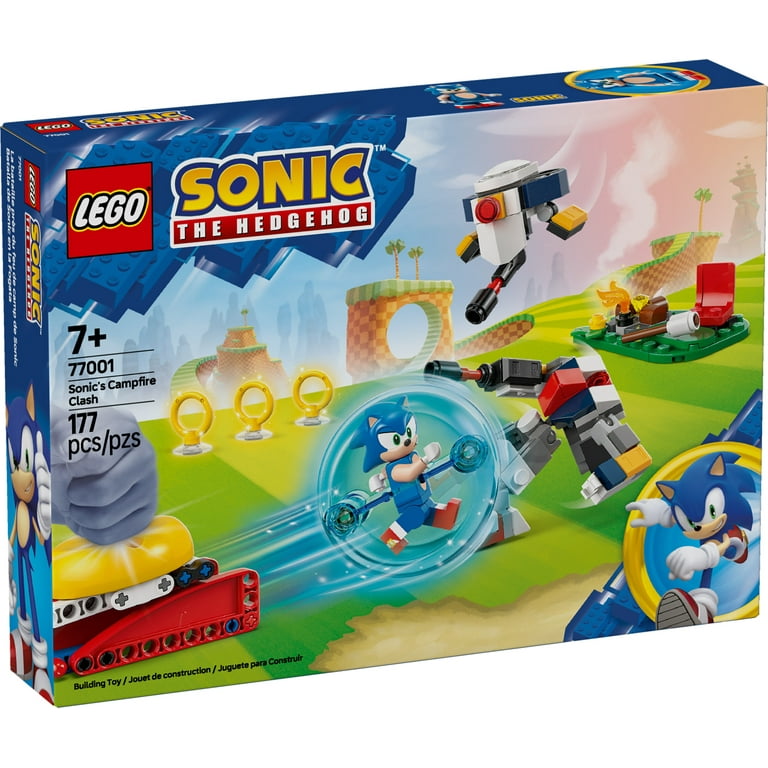 LEGO Sonic the Hedgehog Campfire Clash Building Toy Ages 7+ 77001