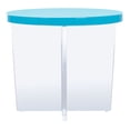 thumbnail image 5 of Safavieh Couture Edwards Glam Acrylic Round End Table, Turquoise, 5 of 8