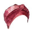 thumbnail image 5 of iHPH7 Head Bands for Women's Hair Cancer Hats for Women Chemo Head Wraps for Cancer Patients Women Scarf for Women Head Wrap Pre Tied Head Scarf for Women, Wine One Size, 5 of 5