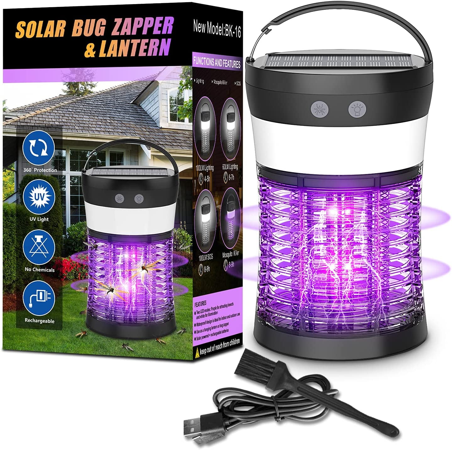 Electronic Insect Killer Mosquito Lamp with Built in Fan Mosquito Trap Fly Pests Catcher Lamp for Indoor and Outdoor Camping Bug Zapper with UV Light Electronic Insect Killer Mosquito Lamp with Built in Fan Mosquito Trap Fly Pests Catcher Lamp for Indoor and Outdoor Camping Bug Zapper with UV Light