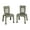 Grey Wash, variant on ECR4Kids Stackable Bentwood Chair, 12in Seat Height, Montessori Furniture, White Wash, 2-Pack