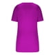 thumbnail image 4 of Fiudx Tops para Mujer Camiseta Holgada de Manga Corta con Botones y Cuello Redondo para Mujer, 4 of 4
